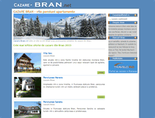 Tablet Screenshot of cazare-bran.net